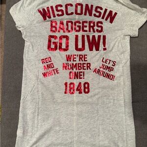 Wisconsin Badgers Gray T-Shirt